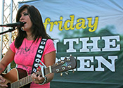 Musician at Friday on the Green