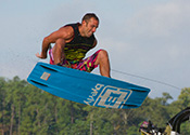 Team Russell Marine wakeboarder