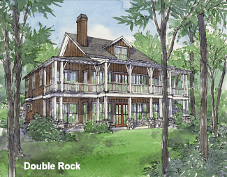 The 'Double Rock' design by Mitch Ginn