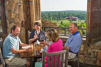 Patio dining at SpringHouse