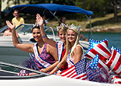 Fourth of July Boat Parade Queen