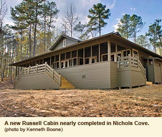 New Russell Cabin in Nichols Cove